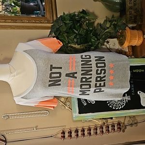 Love Peace Lounge Night Shirt Size Medium